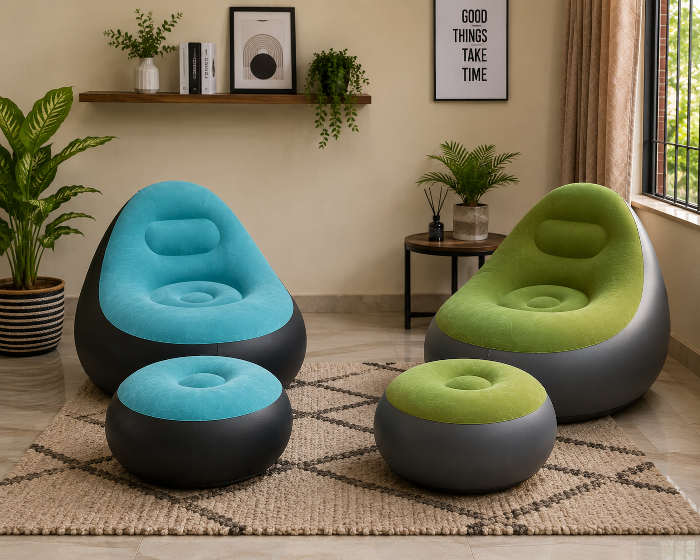 Blue and Grey, Black and Grey colour combinations